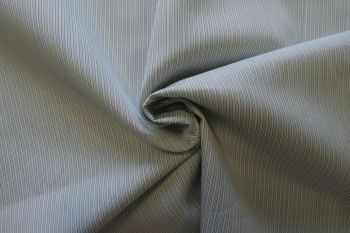 Deadstock Designer Cotton Shirting Stripe - Kiwi