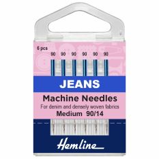 Hemline Jeans Machine Needles - Medium/Heavy 90/14